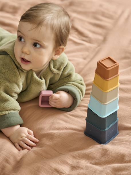 Jouet 1er âge Cube d'activité Crazy Colors