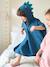 Poncho de bain enfant Dino bleu canard 1 - vertbaudet enfant 