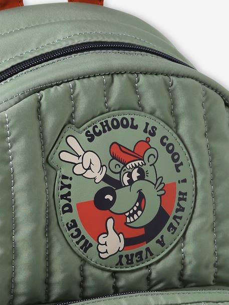 Sac à dos matelassé 'Coolitude' garçon lichen 3 - vertbaudet enfant 