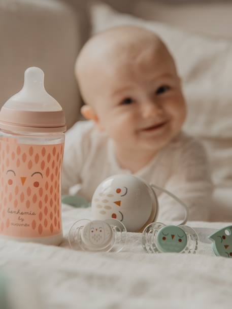 SUAVINEX Coffret Premium ETHNIC : Biberons, Sucette et Attache pour bébé