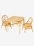 Lot de 2 chaises + table en rotin bois 2 - vertbaudet enfant 