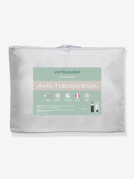 Couette bébé microfibre thermorégulateur TOPCOOL® blanc 1 - vertbaudet enfant 