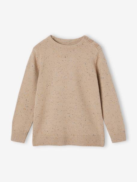 Pull maille moulinée garçon  - vertbaudet enfant