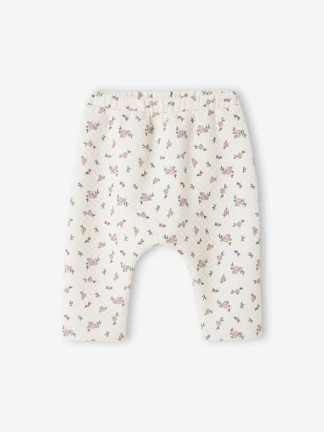 Ensemble bébé sweat et pantalon argile+écru+gris chiné+rose nude 11 - vertbaudet enfant 