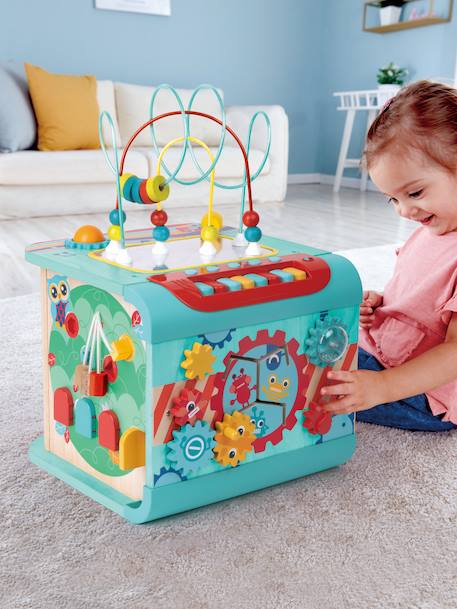 Cube d'activité magique géant HAPE multicolore 1 - vertbaudet enfant 