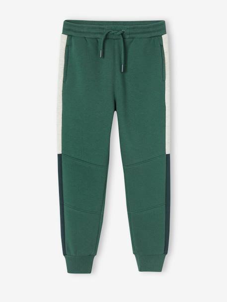 Pantalon jogging bandes côtés garçon.  - vertbaudet enfant