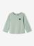 T-shirt bébé Basics manches longues bois de rose+vert d'eau 5 - vertbaudet enfant 