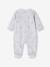 Dors-bien en velours bébé lapins ouverture naissance gris chiné 2 - vertbaudet enfant 