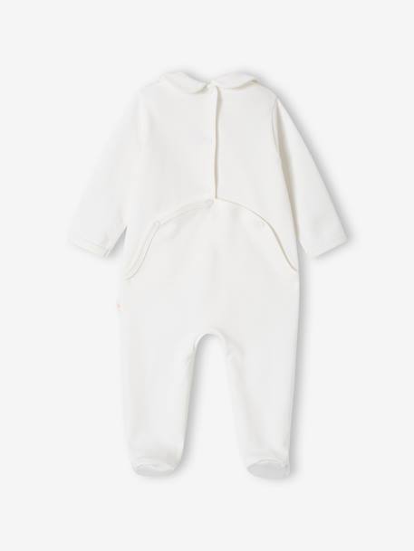 Lot de 2 dors-bien 'animaux' bébé fille en coton bio bleu jean+rose poudré 11 - vertbaudet enfant 