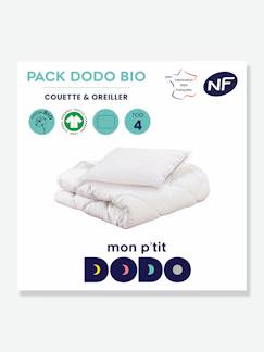 -Pack couette + oreiller bébé bio*