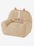 Fauteuil mousse en gaze de coton Tigre beige poudré 2 - vertbaudet enfant 