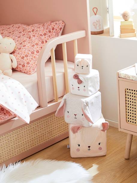 Cubes en tissu GRENIER beige 3 - vertbaudet enfant 