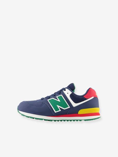 Baskets lacées enfant GC574CT NEW BALANCE® marine 3 - vertbaudet enfant 