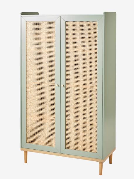 Armoire cannage LIGNE POÉSIE vert 1 - vertbaudet enfant 