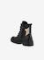 Boots à lacets enfant J Casey Fille GEOX® noir 2 - vertbaudet enfant 