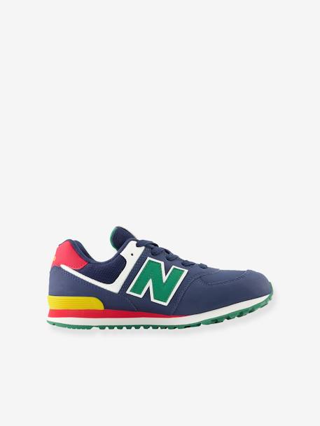 Baskets lacées enfant GC574CT NEW BALANCE® marine 2 - vertbaudet enfant 