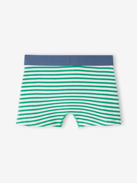 Lot de 5 boxers stretch skate garçon vert 7 - vertbaudet enfant 