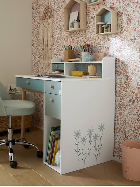 Bureau enfant MARGUERITE vert sauge 2 - vertbaudet enfant 