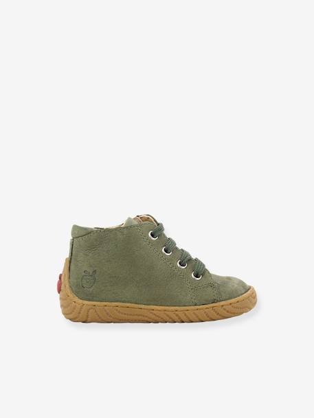 Bottines bébé Wood Zip Base SHOO POM® marine+olive 5 - vertbaudet enfant 