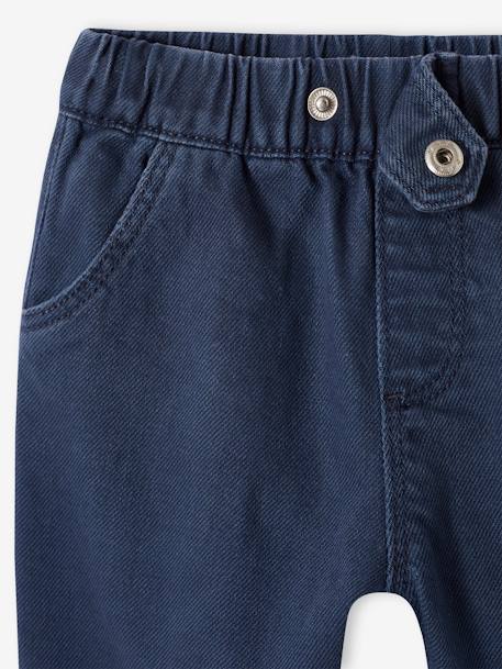 Ensemble bébé sweat en molleton et pantalon en sergé bleu nuit 7 - vertbaudet enfant 