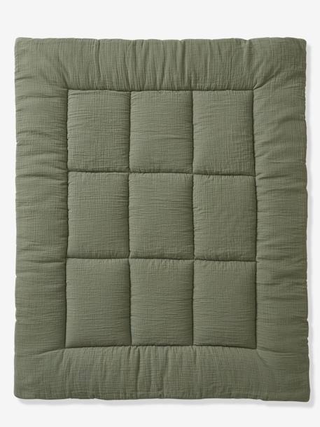 Tapis de sol / Fond de parc bi-matière uni ocre+olive+taupe 7 - vertbaudet enfant 