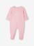 Lot de 3 dors-bien bébé en velours BASICS rose pâle+vert de gris 2 - vertbaudet enfant 