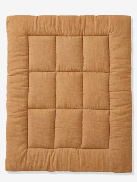 Tapis de sol / Fond de parc bi-matière uni ocre+olive+taupe 2 - vertbaudet enfant 