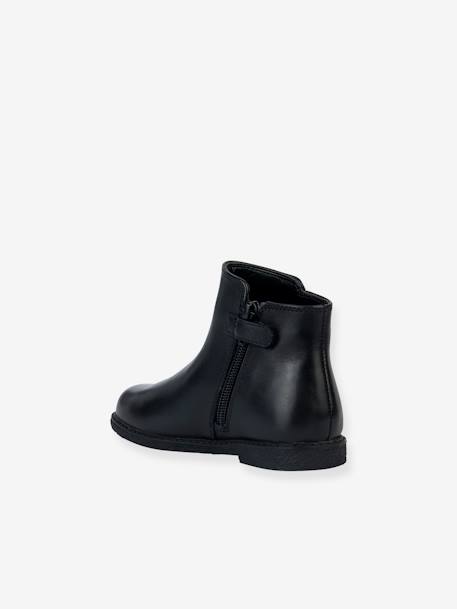 Boots en cuir J Shawntel Fille GEOX® noir 3 - vertbaudet enfant 