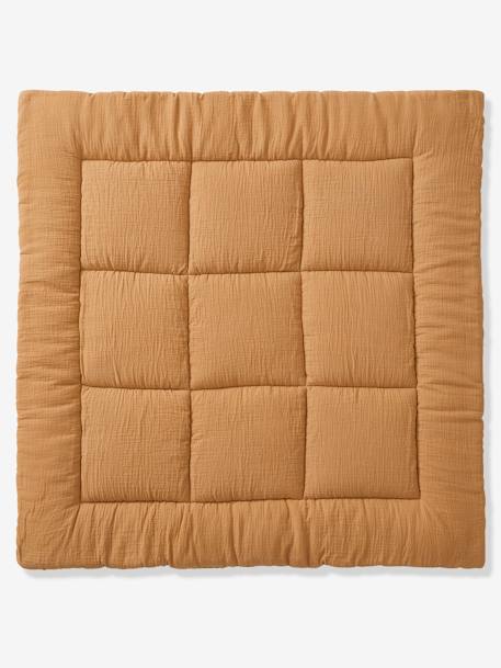 Tapis de sol / Fond de parc bi-matière uni ocre+olive+taupe 1 - vertbaudet enfant 