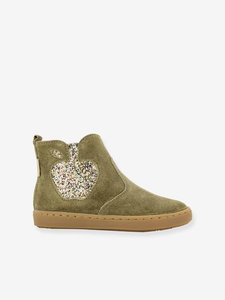 Boots bébé Play New Apple Velours SHOO POM® camel+kaki 5 - vertbaudet enfant 