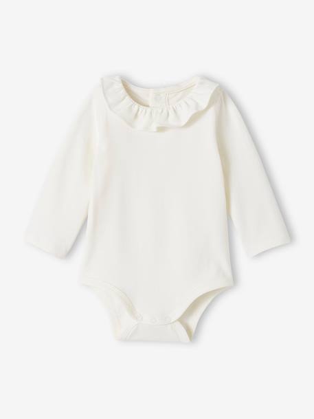 Lot de 2 bodies bébé col claudine manches longues marine 2 - vertbaudet enfant 