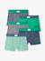 Lot de 5 boxers stretch skate garçon vert 1 - vertbaudet enfant 