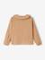 Blouse en gaze de coton personnalisable fille. cappuccino+coquille d'oeuf imprimé 3 - vertbaudet enfant 