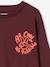 T-shirt motif cool poitrine garçon manches longues bordeaux 3 - vertbaudet enfant 