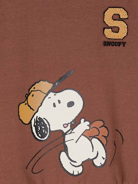 Sweat garçon Snoopy Peanuts® moka 5 - vertbaudet enfant 