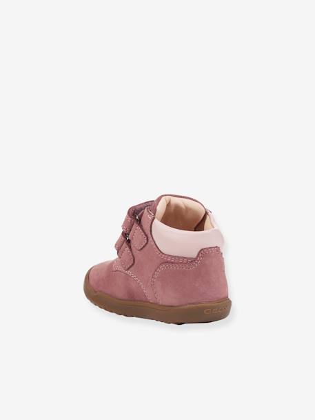 Baskets montantes bébé premiers pas B Macchia Girl GEOX® rose nude 2 - vertbaudet enfant 