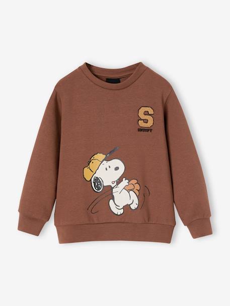 Sweat garçon Snoopy Peanuts® moka 3 - vertbaudet enfant 