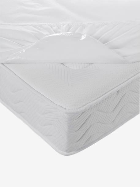 Lot de 2 alèses microfibre ultra absorbantes blanc 3 - vertbaudet enfant 