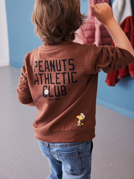 Sweat garçon Snoopy Peanuts® moka 7 - vertbaudet enfant 