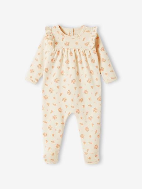 Lot de 2 dors-bien 'douces nuits' en interlock bébé rose pâle 3 - vertbaudet enfant 