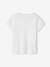 Lot de 3 T-shirts manches courtes fantaisie fille BASICS blanc 5 - vertbaudet enfant 