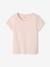 Lot de 3 T-shirts manches courtes fantaisie fille BASICS blanc 3 - vertbaudet enfant 