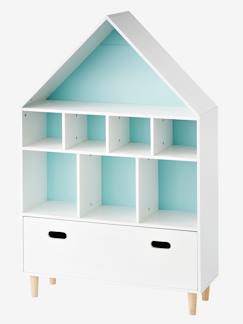 Chambre et rangement-Rangement-Bibliothèque maison Kabane