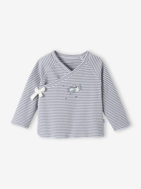 Bébé-T-shirt, sous-pull-Brassière en interlock bébé naissance BASICS