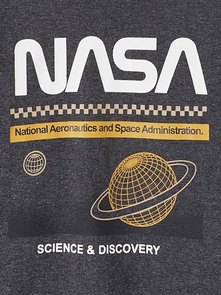 T-shirt manches longues NASA® garçon GRIS FONCE CHINE 3 - vertbaudet enfant 