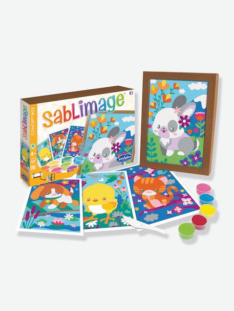 Sablimage - SENTOSPHERE Animaux câlins+faune africaine+Princesses 1 - vertbaudet enfant 