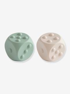 Jouet-2 dés en silicone MUSHIE