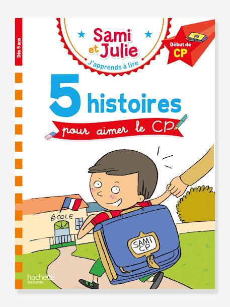 Sami & Julie CP niveau 1 - 5 histoires - HACHETTE blanc 1 - vertbaudet enfant 