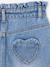 Jean Mom poches coeur au dos fille denim brut+denim gris+stone 17 - vertbaudet enfant 