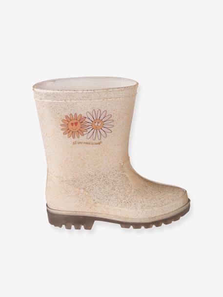 Bottes de pluie pailletées enfant multicolore 3 - vertbaudet enfant 